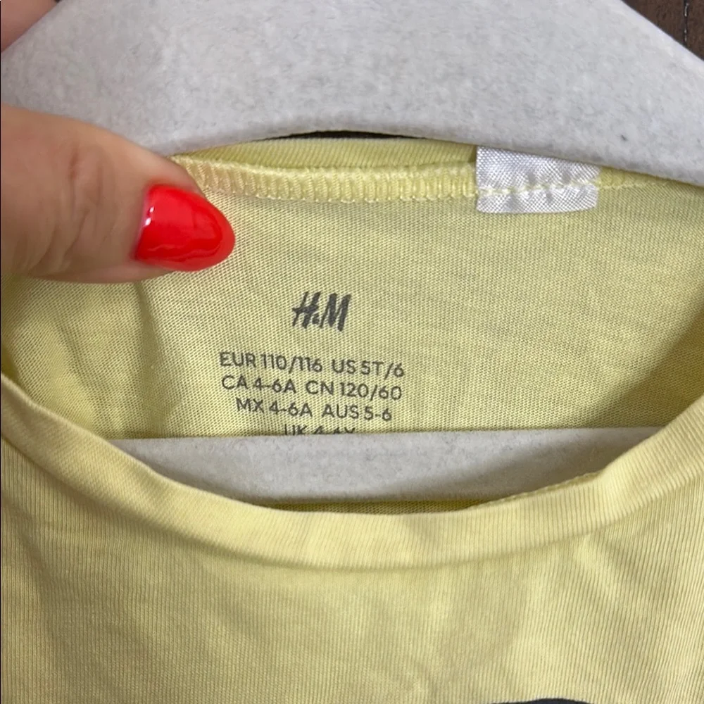 Yellow Disney Minnie Short Sleeve Tee - Picture 2 of 6